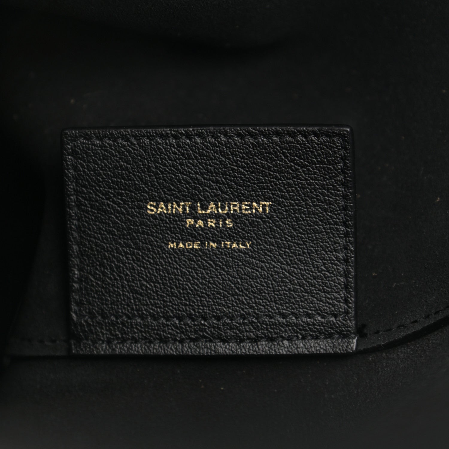 Saint Laurent Calfskin Toy Shopping Tote Black 6 of 10