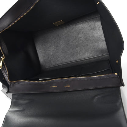 Celine Smooth Calfskin Suede Medium Trapeze Grey 6 of 11