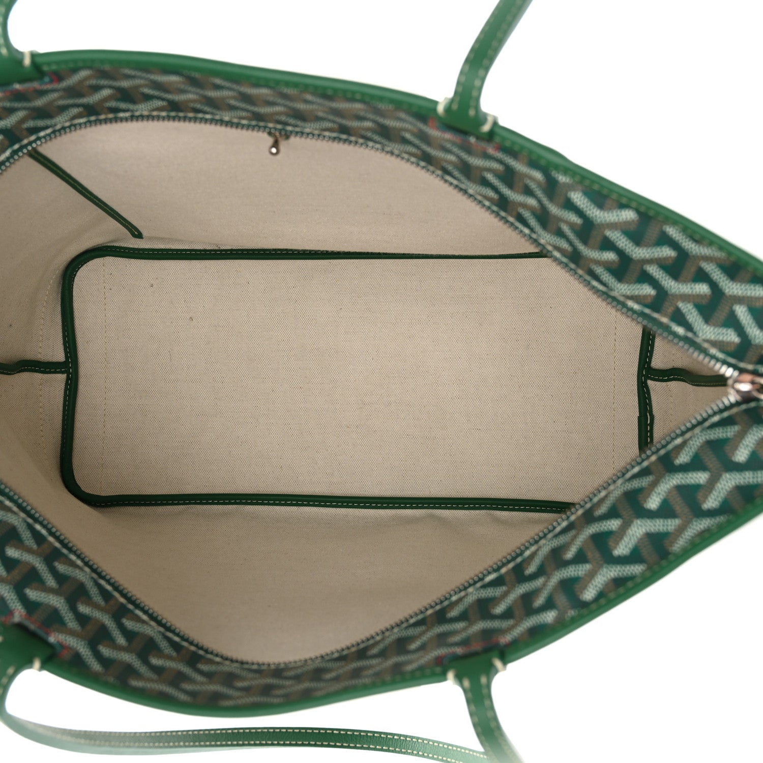 Goyard Goyardine Artois MM Green 5 of 12