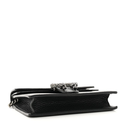 Gucci Calfskin Super Mini Dionysus Shoulder Bag Black 4 of 11