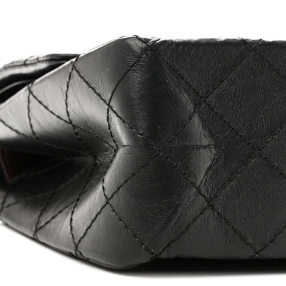Chanel Aged Calfskin Quilted 2.55 Reissue 226 Flap Black 9 of 10