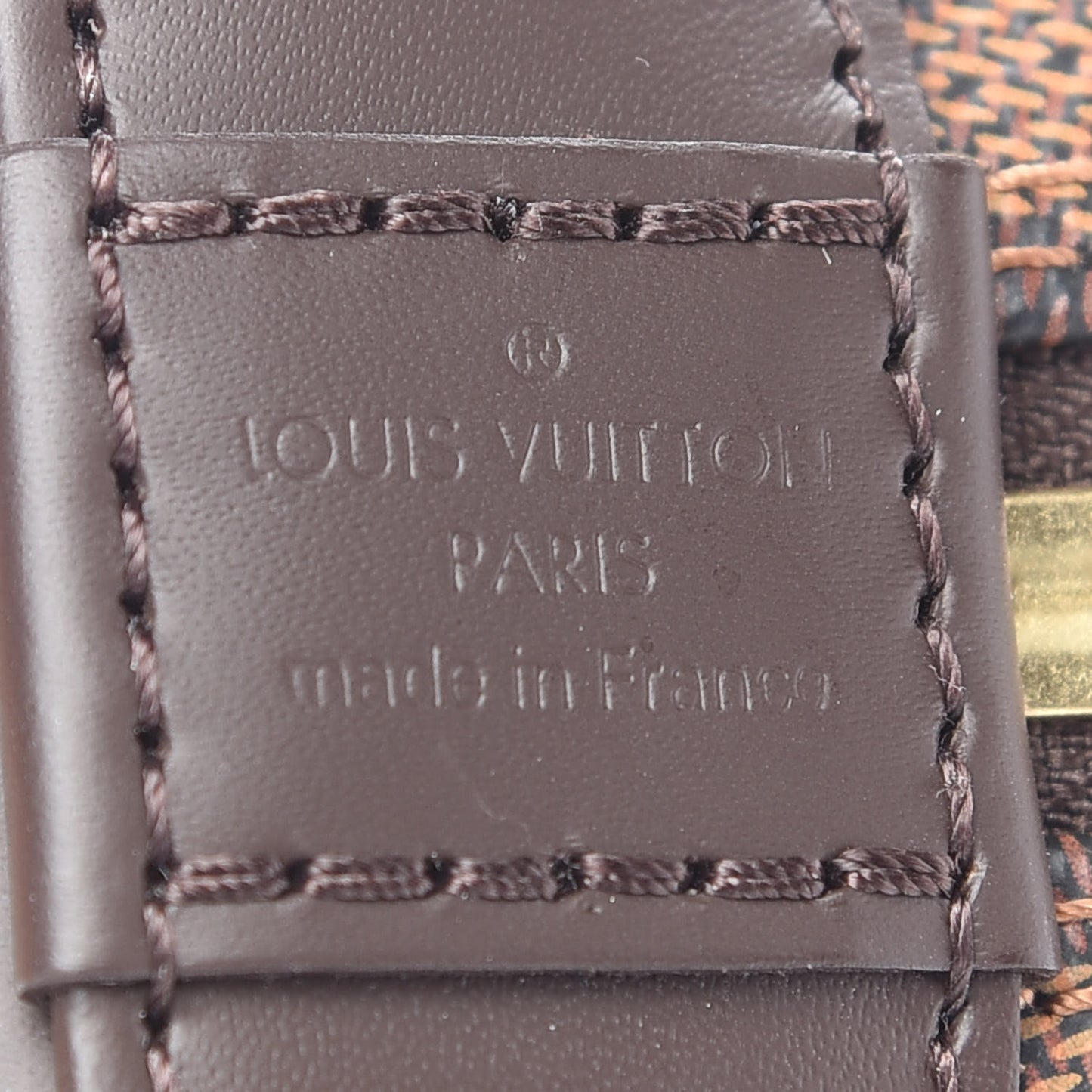 Damier Ebene Alma BB
