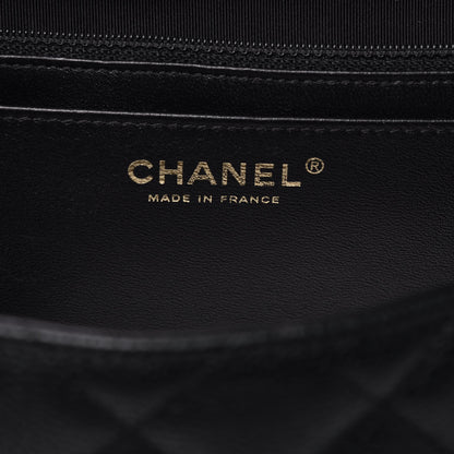 Chanel Caviar Quilted Maxi Single Flap Black 6 of 9