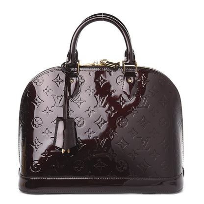 Louis Vuitton Vernis Alma PM Amarante 1 of 9