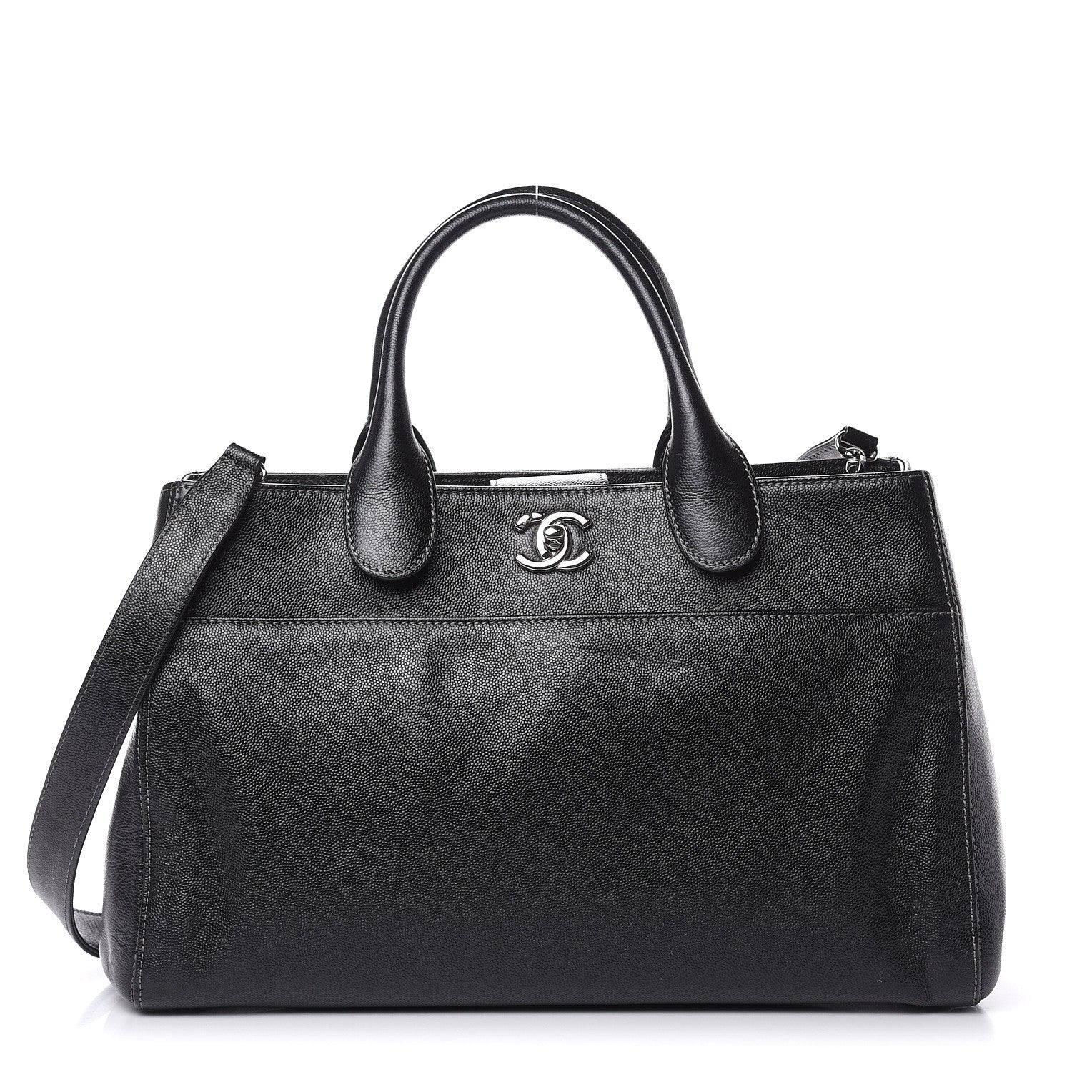 Chanel Caviar Cerf Executive Shopper Tote Black 1 of 16