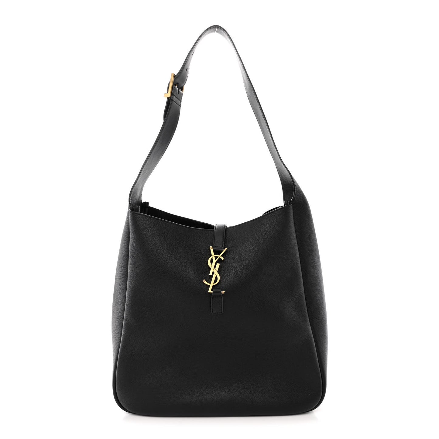 Smooth Calfskin Large Le 5 A 7 Soft Hobo Black