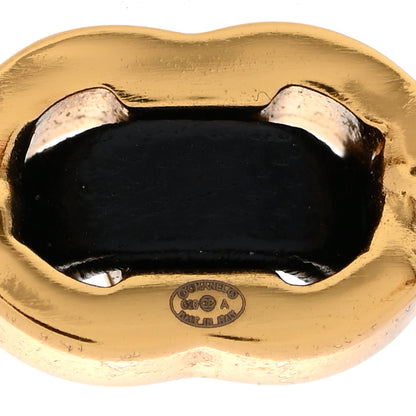 Chanel Lambskin More Is More Cuff Bracelet Black Gold 4 of 5