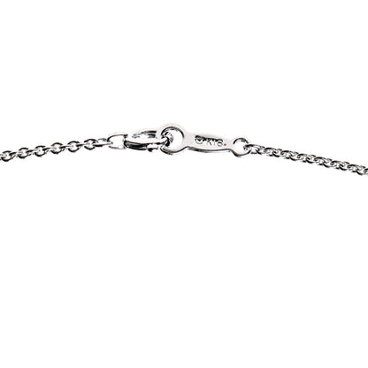 Mikimoto 18K White Gold Diamond Akoya Pearl Drop Pendant Necklace 3 of 3
