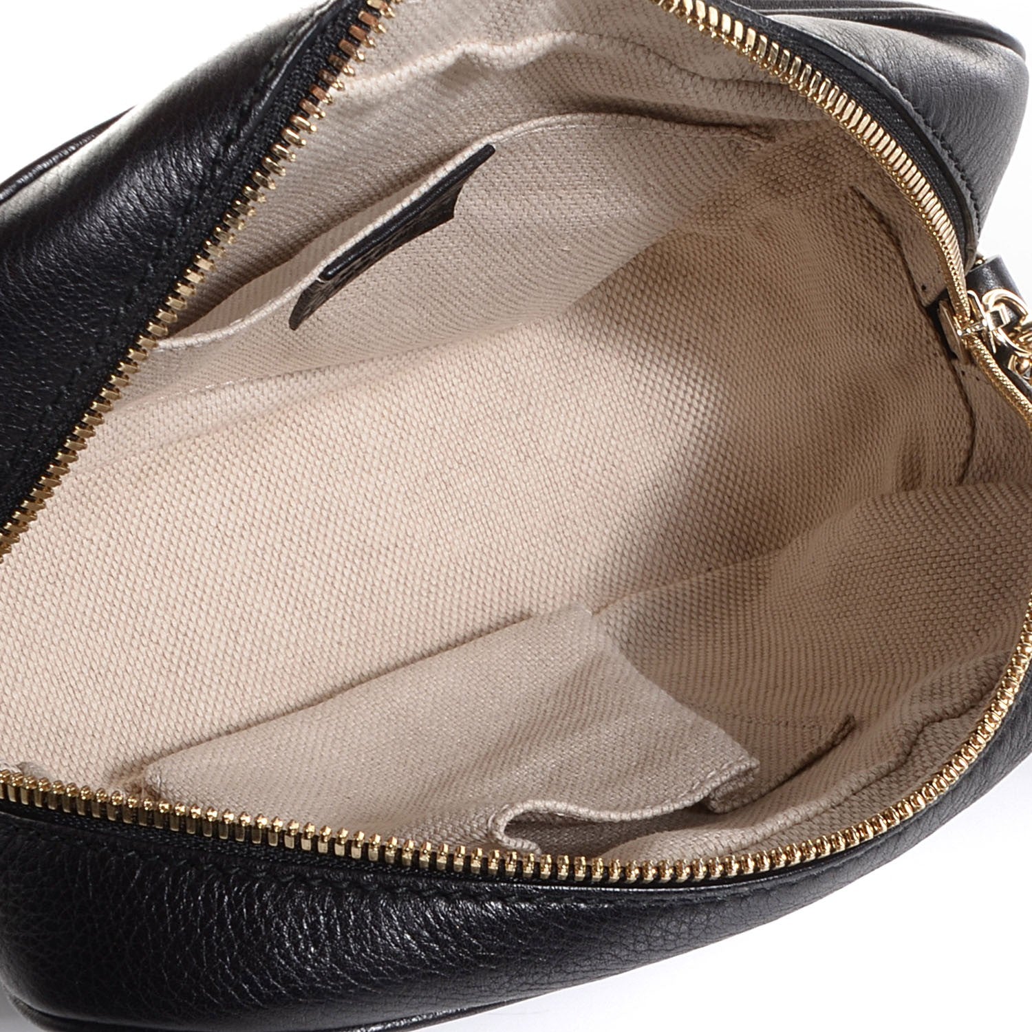 Gucci Pebbled Calfskin Small Soho Disco Bag Black 5 of 9