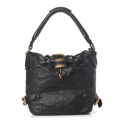Chloe Calfskin Paddington Hobo Black 1 of 6