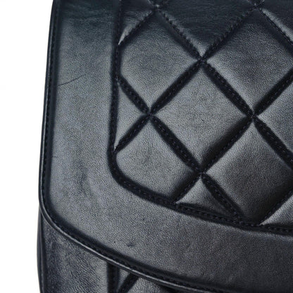 Chanel Lambskin Quilted Medium Single Flap Black 14 of 17