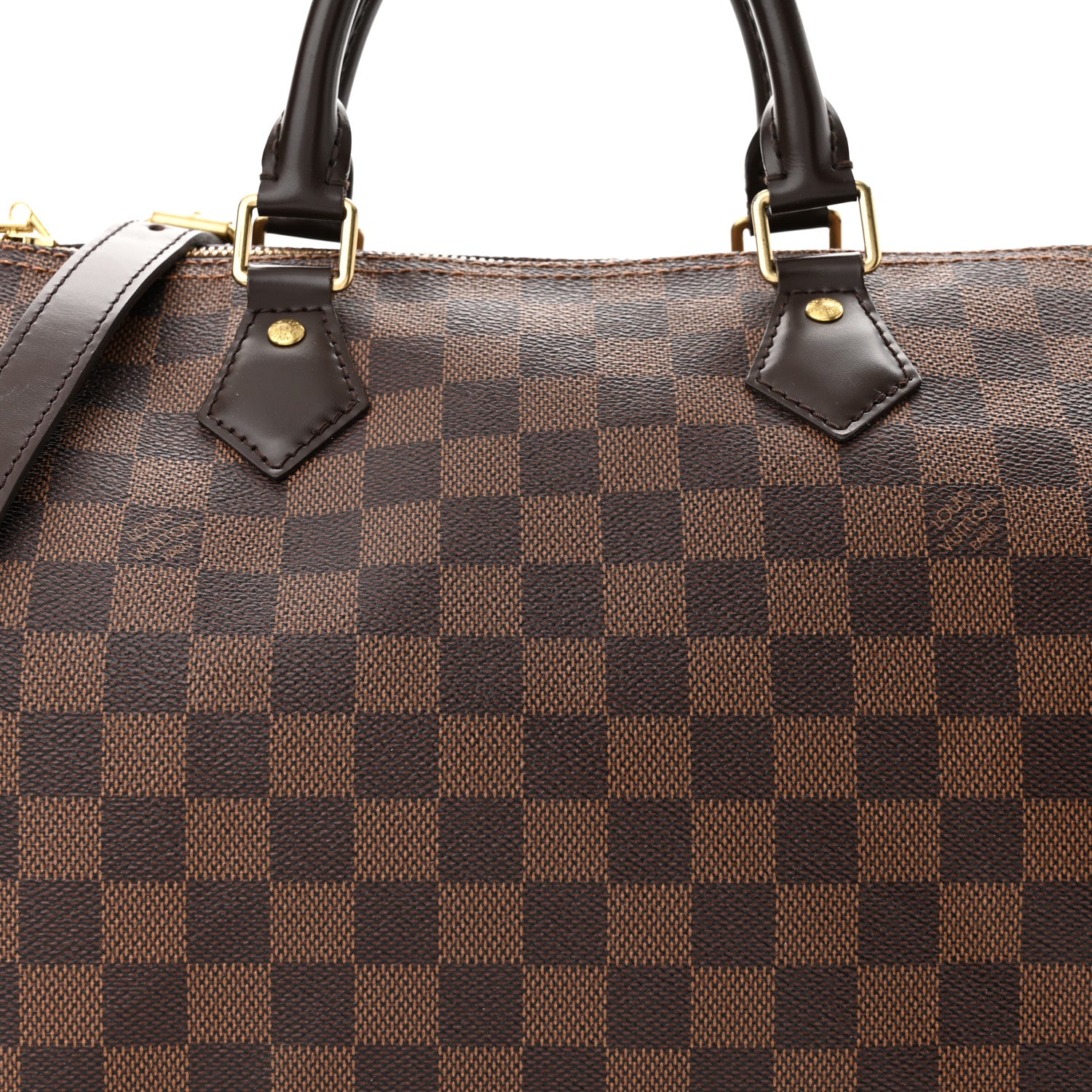 Louis Vuitton Damier Ebene Speedy Bandouliere 30 7 of 10