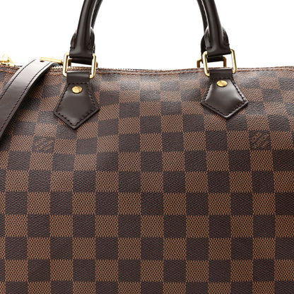 Louis Vuitton Damier Ebene Speedy Bandouliere 30 7 of 10
