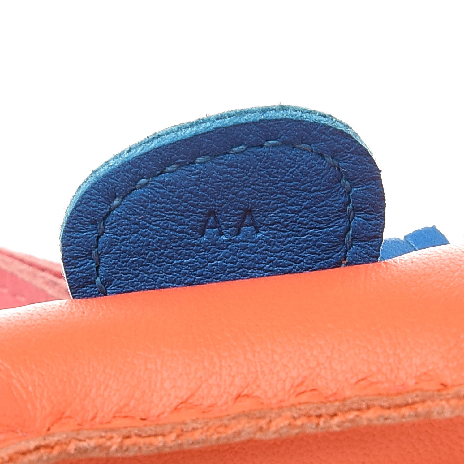 Hermes Milo Lambskin Grigri Rodeo Horse Bag Charm PM Orange Poppy Bleu Izmir Rose Azalee 4 of 5