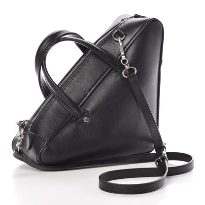 Balenciaga Calfskin S Triangle Duffle Black 3 of 9