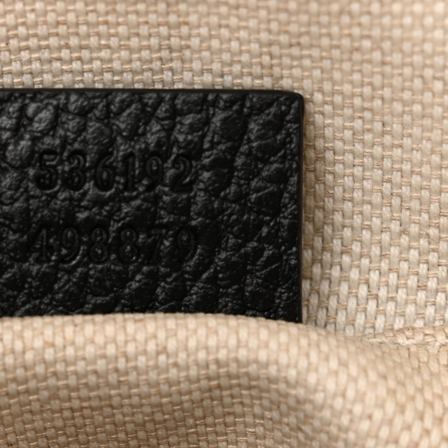 Pebbled Calfskin Soho Chain Backpack Black
