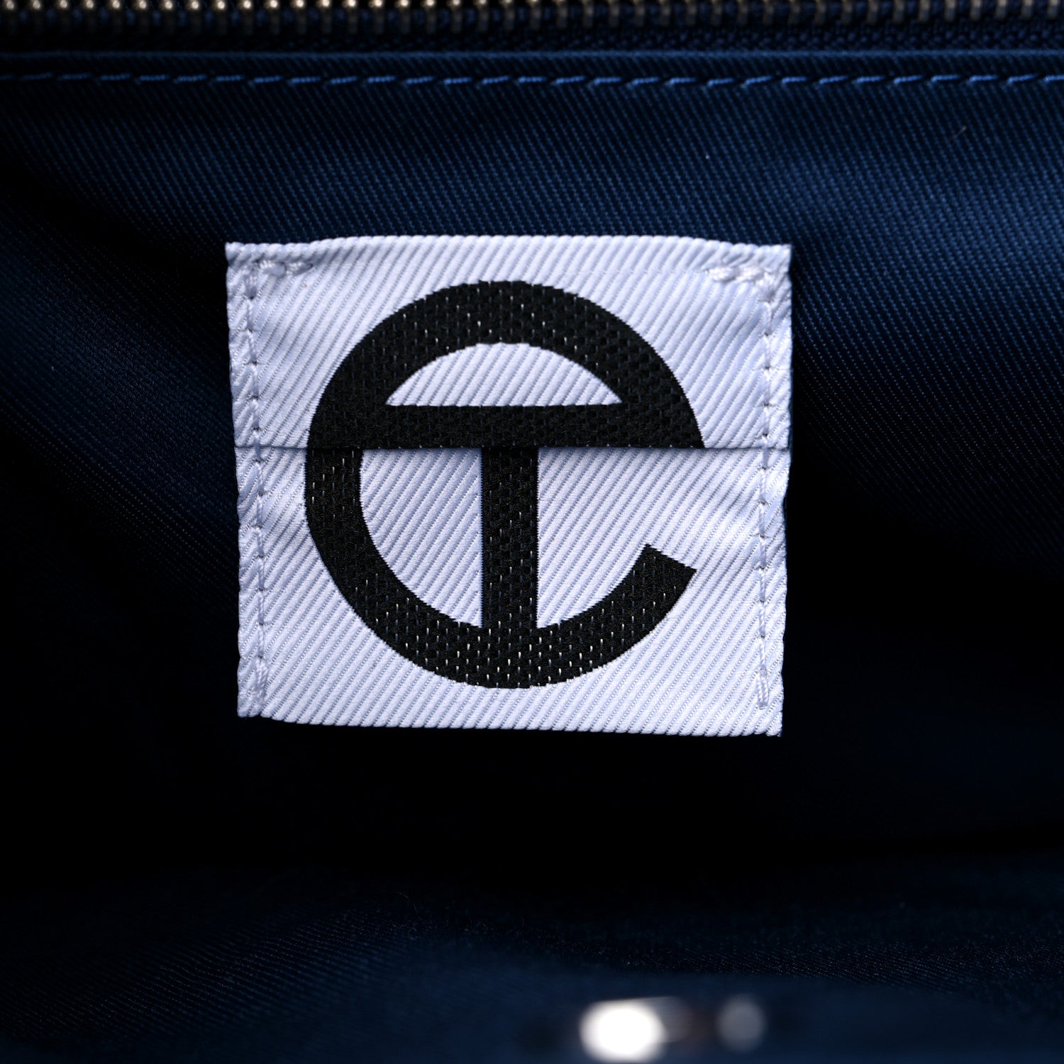 Telfar Metallic Vegan Leather Medium Shopping Bag Cobalt 6 of 10