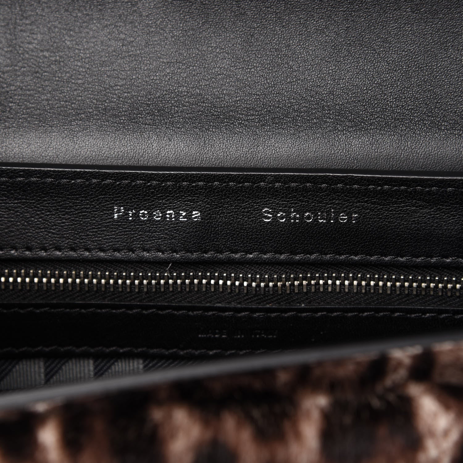 Proenza Schouler Calf Hair Leopard Print Mini PS11 Classic Shoulder Bag Black 8 of 10