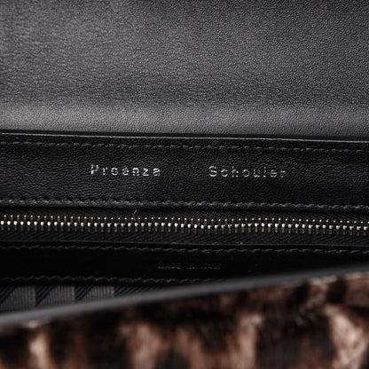 Proenza Schouler Calf Hair Leopard Print Mini PS11 Classic Shoulder Bag Black 8 of 10