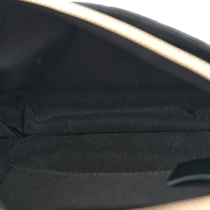 Chanel Crumpled Glazed Lambskin Quilted Waist Bag Fanny Pack Black 5 of 10