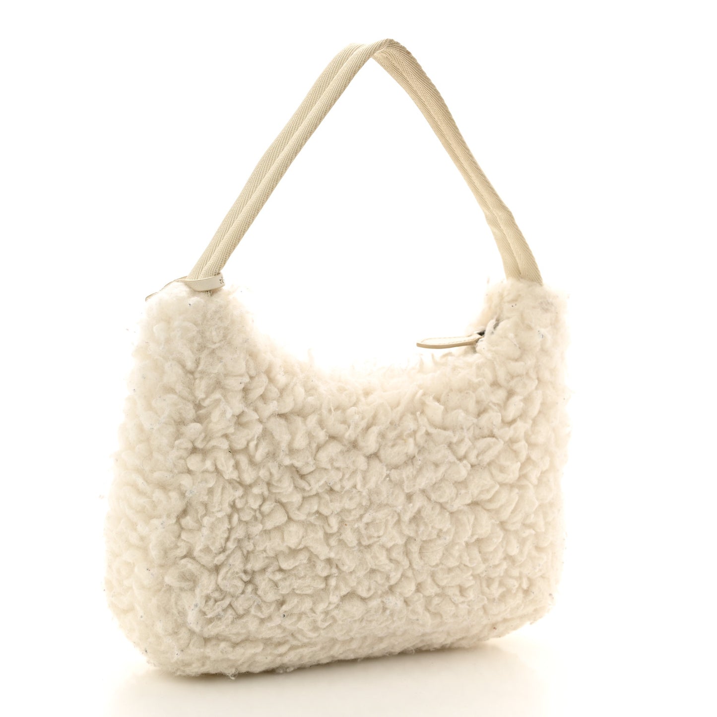 Cashmere Mini Re-Edition 2000 Bag Naturale