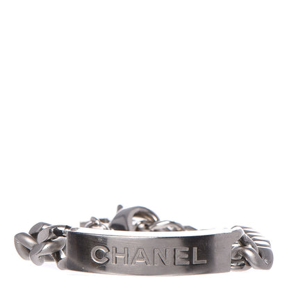 Chanel Chain ID CC Bracelet Silver 1 of 6