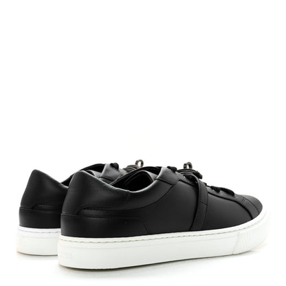 Hermes Calfskin Day Sneakers 38 Black 4 of 9