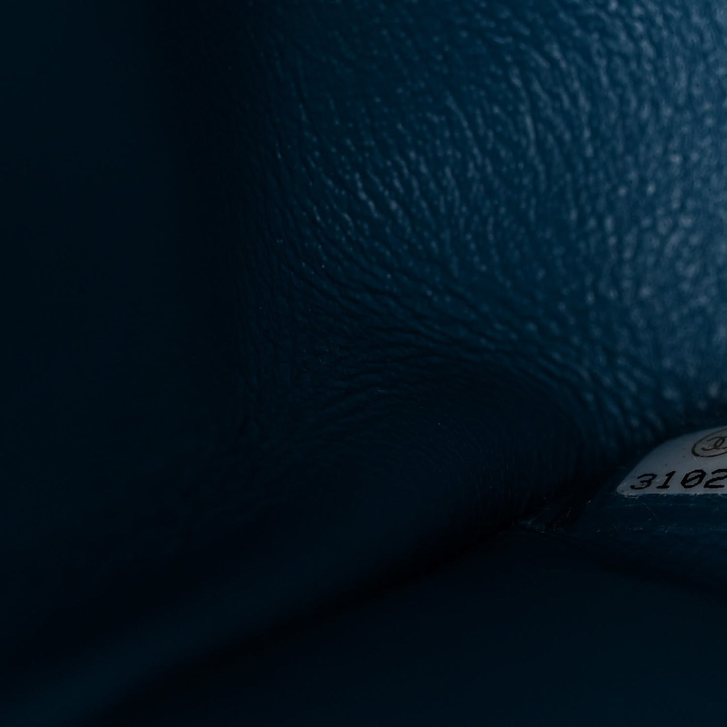Caviar Quilted Jumbo Double Flap Blue