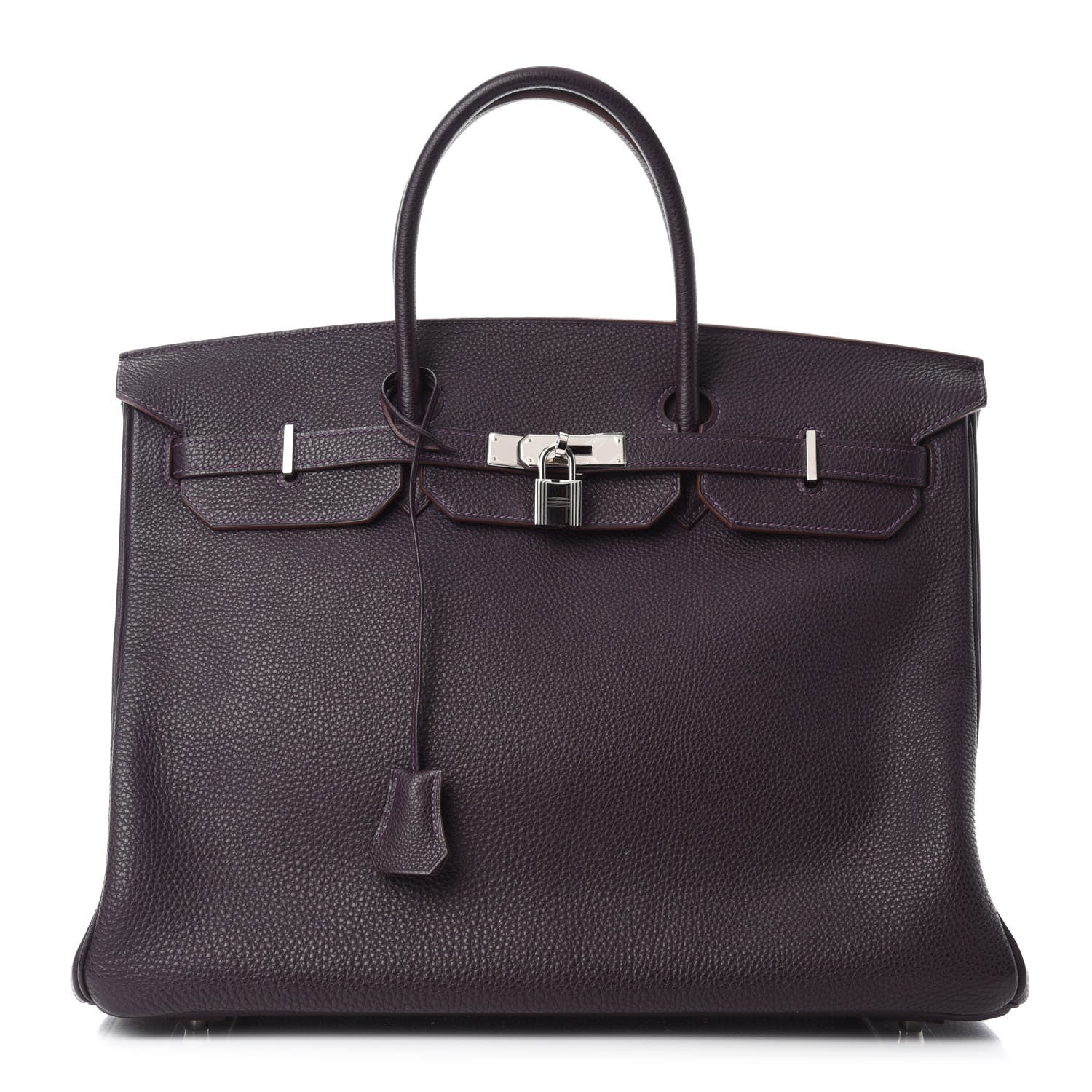 Hermes Togo Birkin 40 Raisin 1 of 10