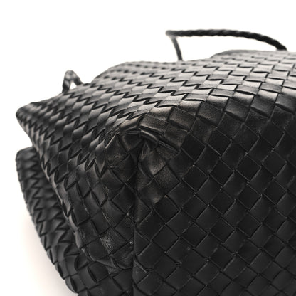 Bottega Veneta Nappa Intrecciato Large Andiamo Shoulder Bag Black 10 of 11