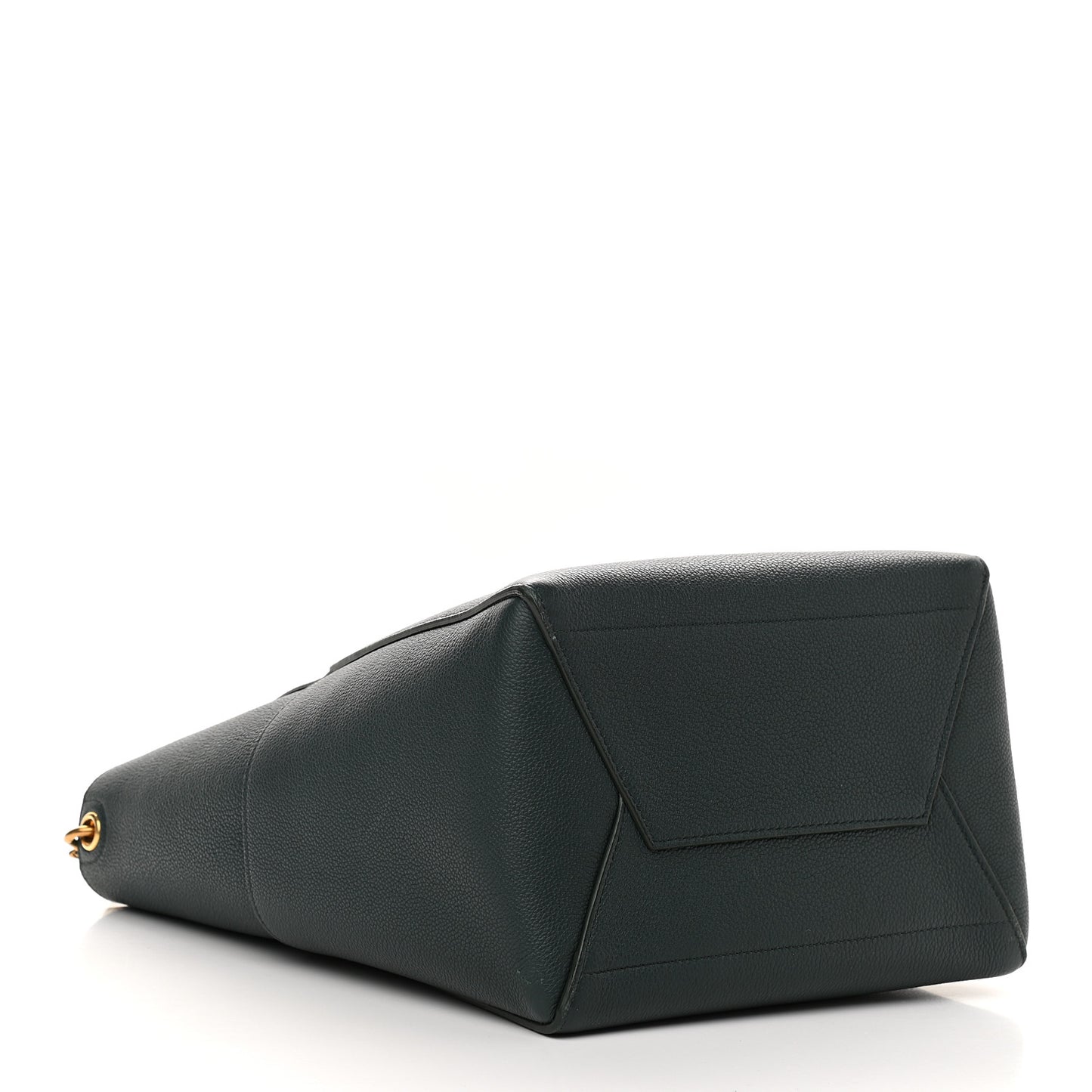 Soft Grained Calfskin Sangle Bucket Bag Amazone