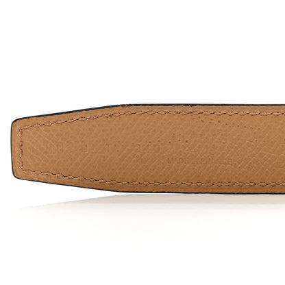 Hermes Epsom Swift 24mm Collier De Chien CDC Belt 80 32 Nata Gold 5 of 6