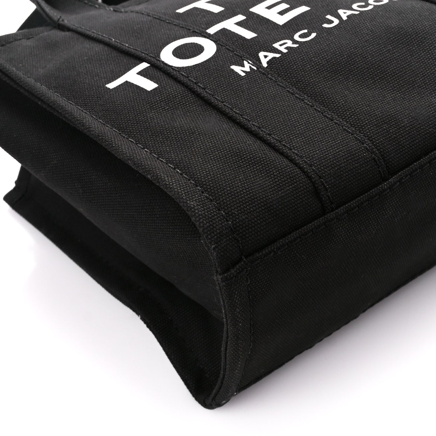 Cotton Canvas Small The Tote Bag Black