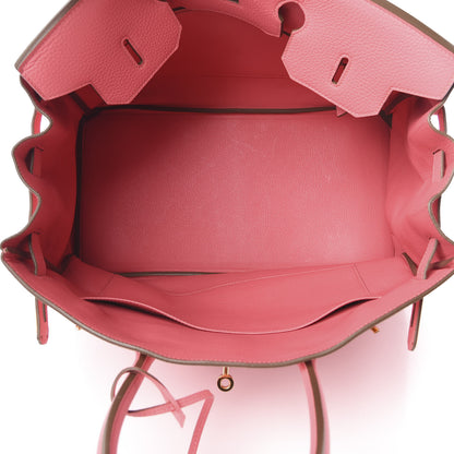 Hermes Togo Birkin 35 Rose Lipstick 5 of 16