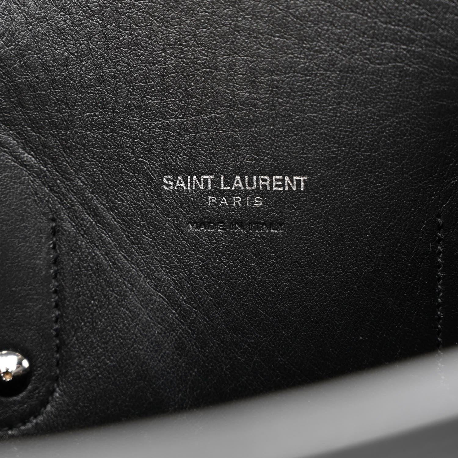 Saint Laurent Grained Calfskin Small Sac De Jour Black 6 of 12