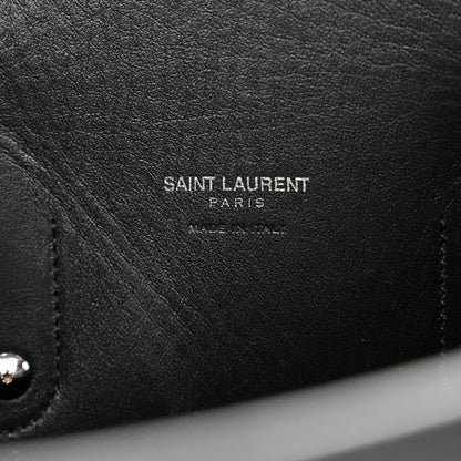 Saint Laurent Grained Calfskin Small Sac De Jour Black 6 of 12
