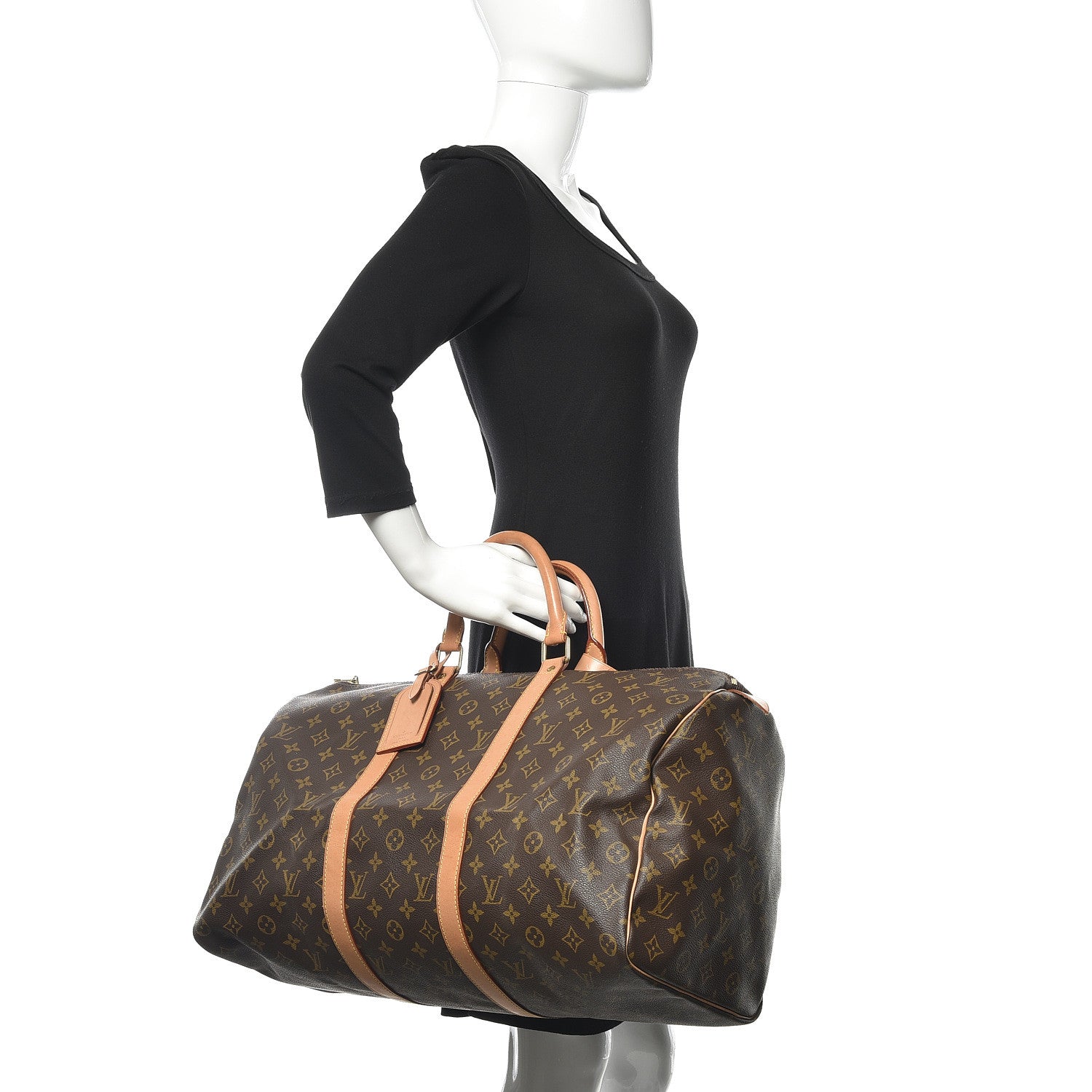 Louis Vuitton Monogram Keepall 50 2 of 14