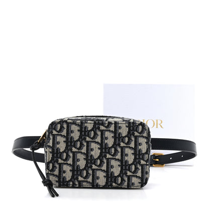 Christian Dior Oblique Belt Pouch Blue 11 of 11