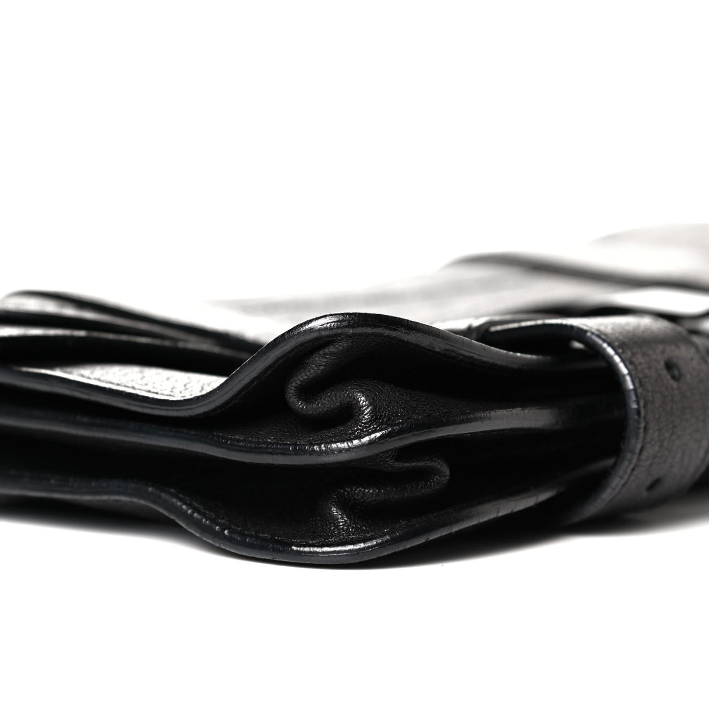 Lambskin PS1 Pochette Clutch Black