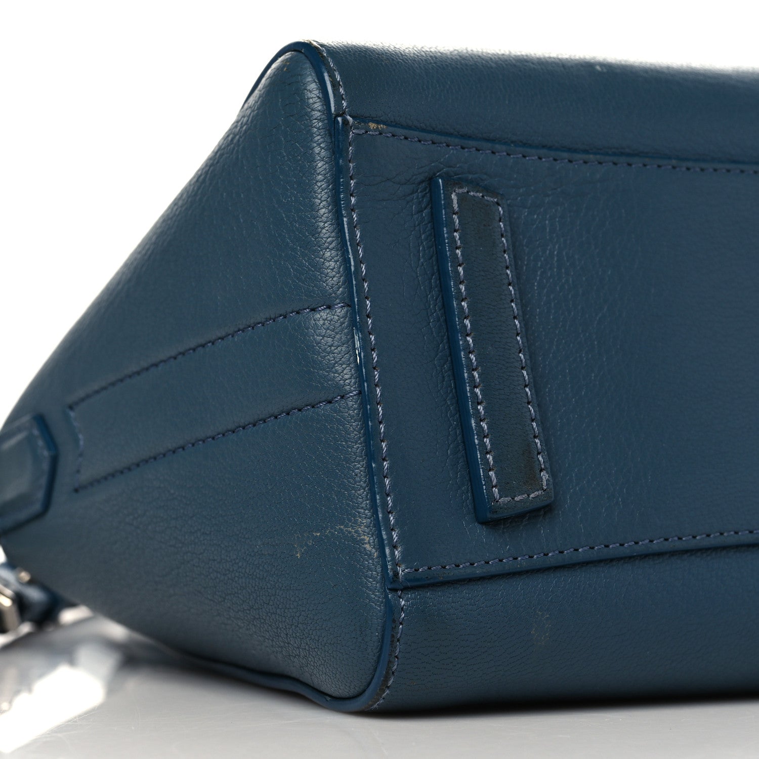 Givenchy Sugar Goatskin Small Antigona Oil Blue 7 of 11