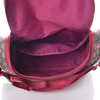 Gucci GG Supreme Monogram Rose Bud Diaper Bag Pink 7 of 10