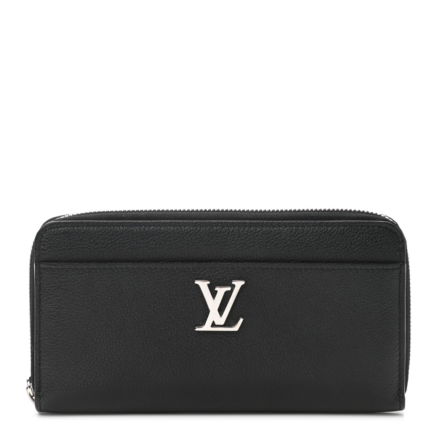 Louis Vuitton Calfskin Zippy Lockme Wallet Black 1 of 8