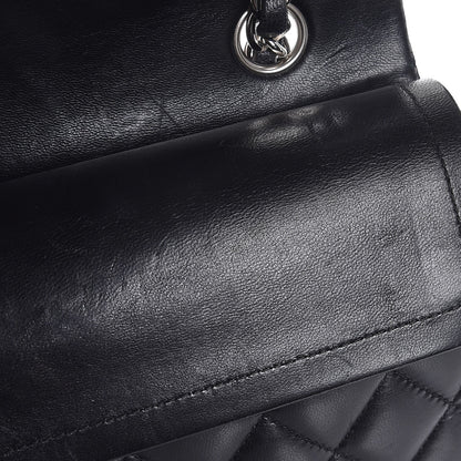 Chanel Lambskin Quilted Small Double Flap Black 9 of 11