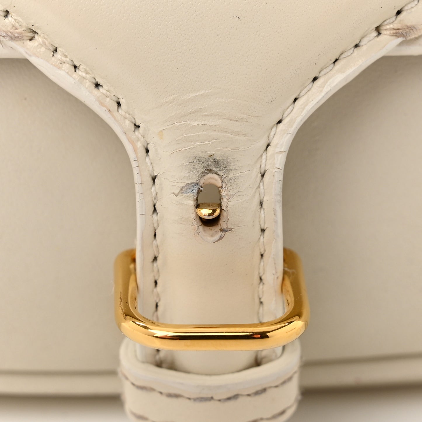 Box Calfskin East West Bobby Bag Latte