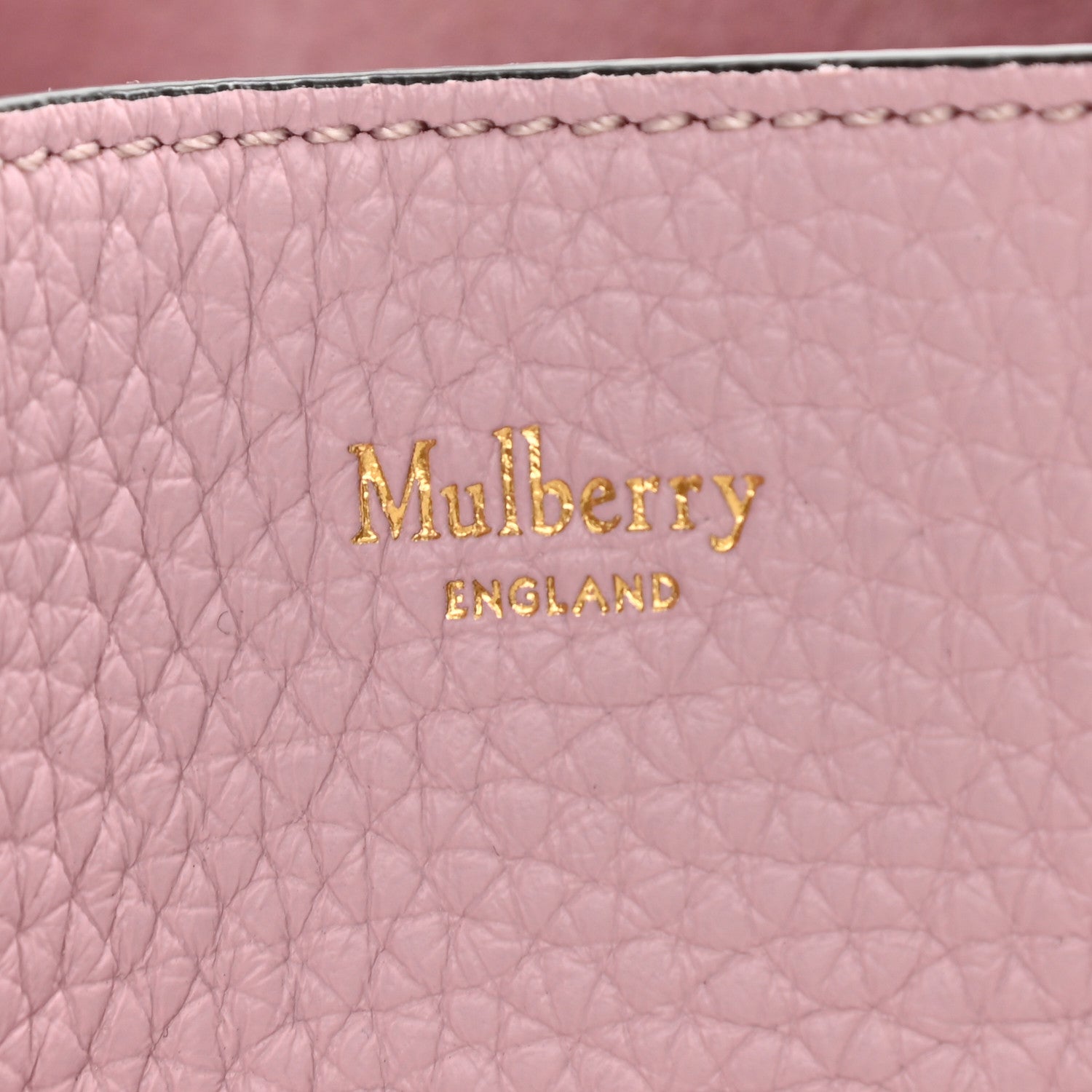 Mulberry Heavy Grain Calfskin Small Millie Tote Pink 6 of 7