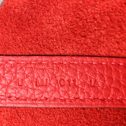 Hermes Taurillon Clemence Picotin Lock 18 Vermillon 7 of 12