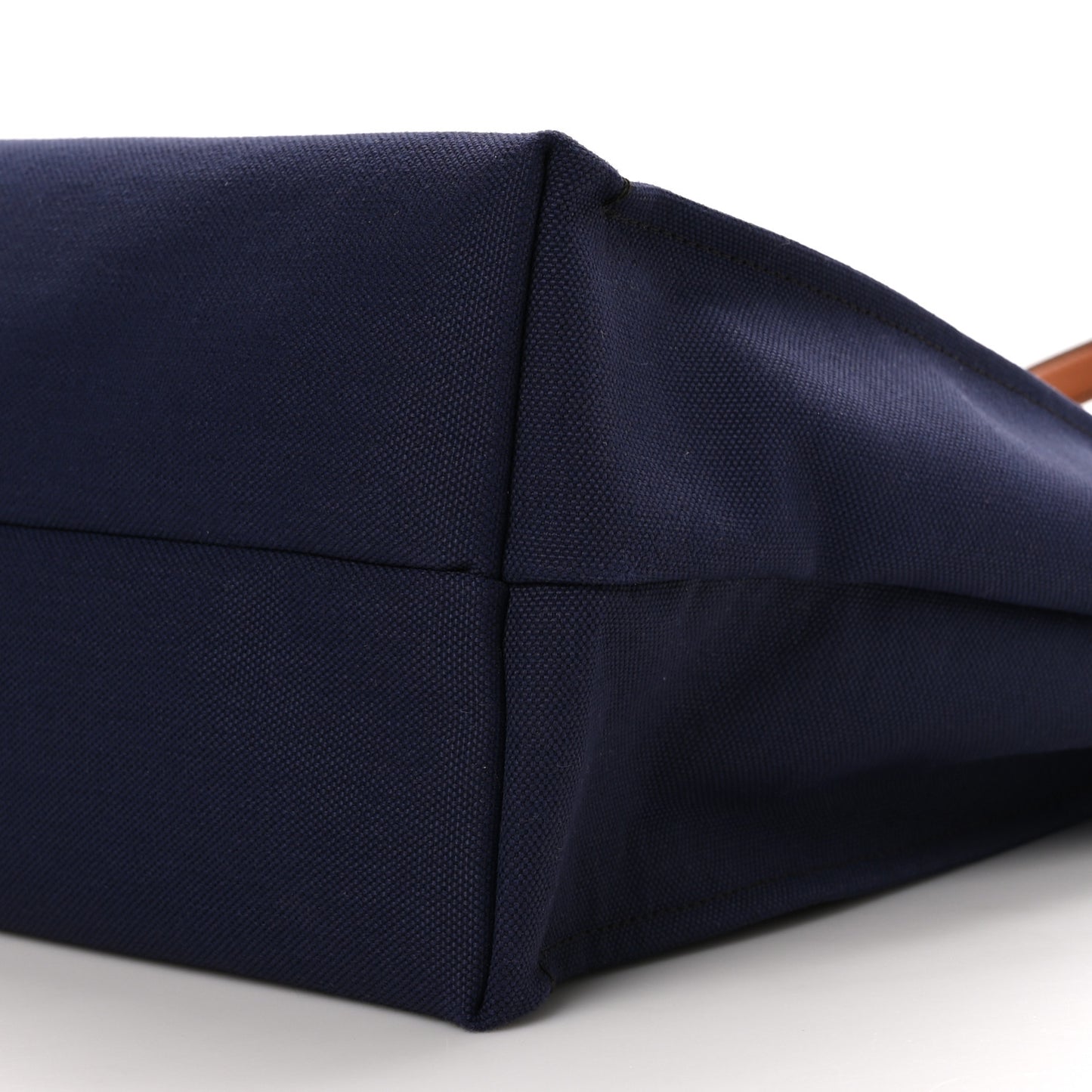 Canvas 1927 Signature Tote Navy Brown