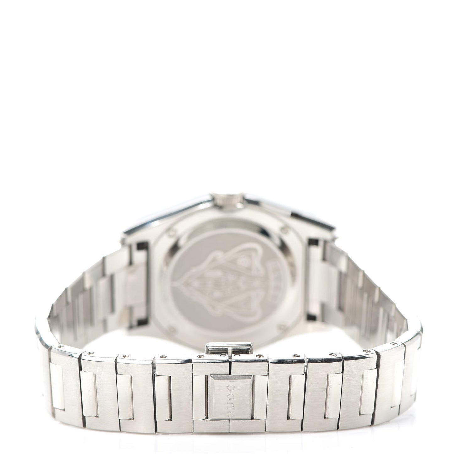 Stainless Steel 36mm Pantheon Quartz Watch Black