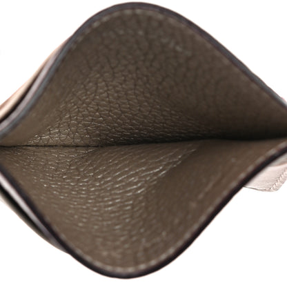 Christian Dior Grained Calfskin Card Holder Pink Multicolor 5 of 11
