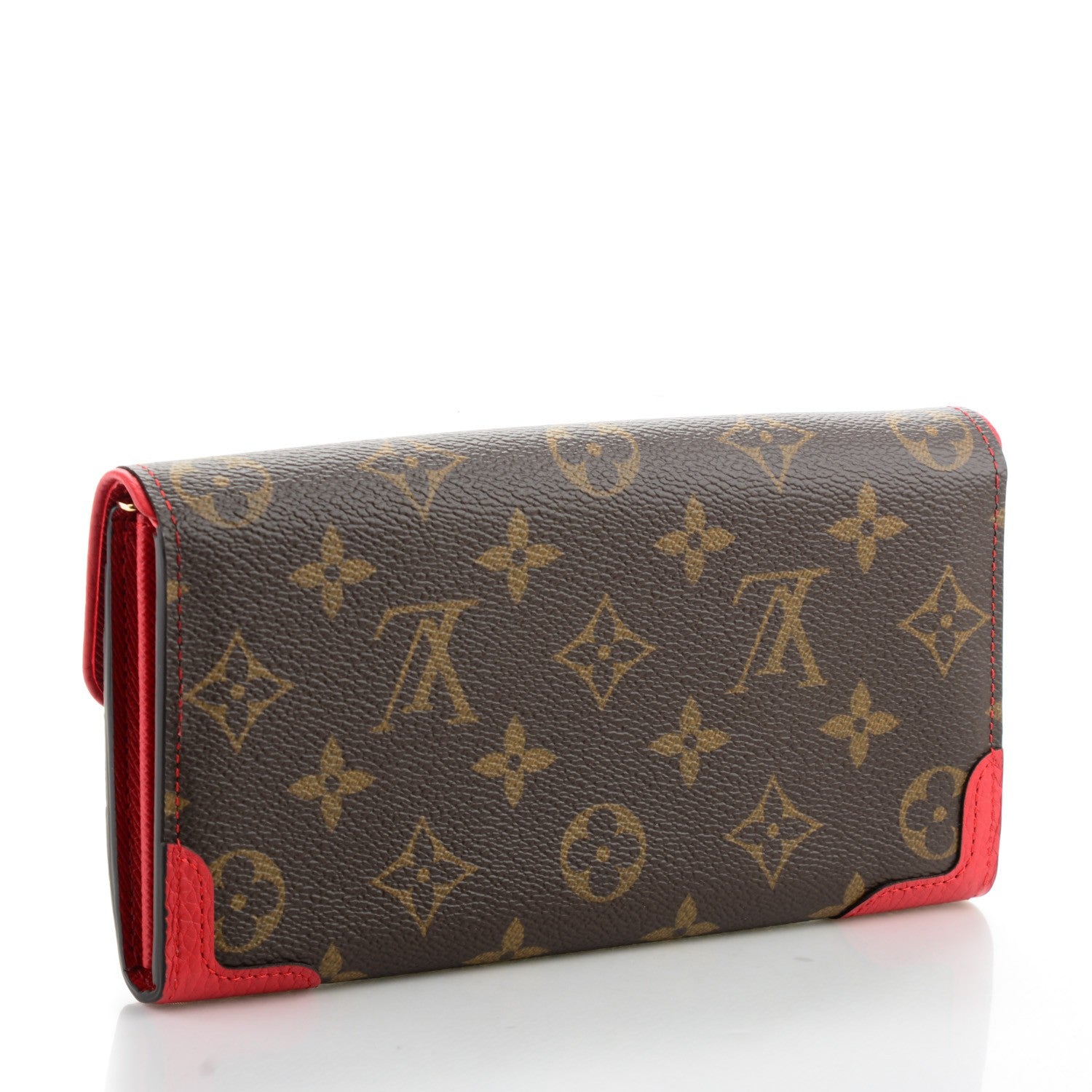 Louis Vuitton Monogram Sarah Retiro Wallet Cherry 3 of 7